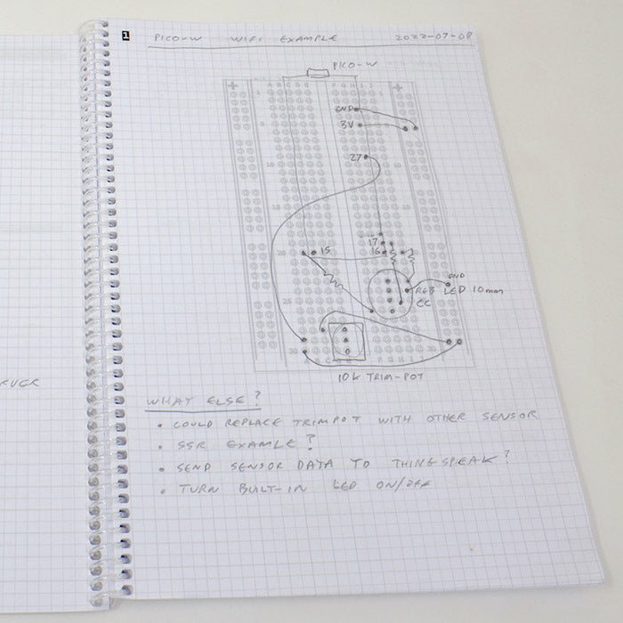 Monk Makes Electronics Notebook Example