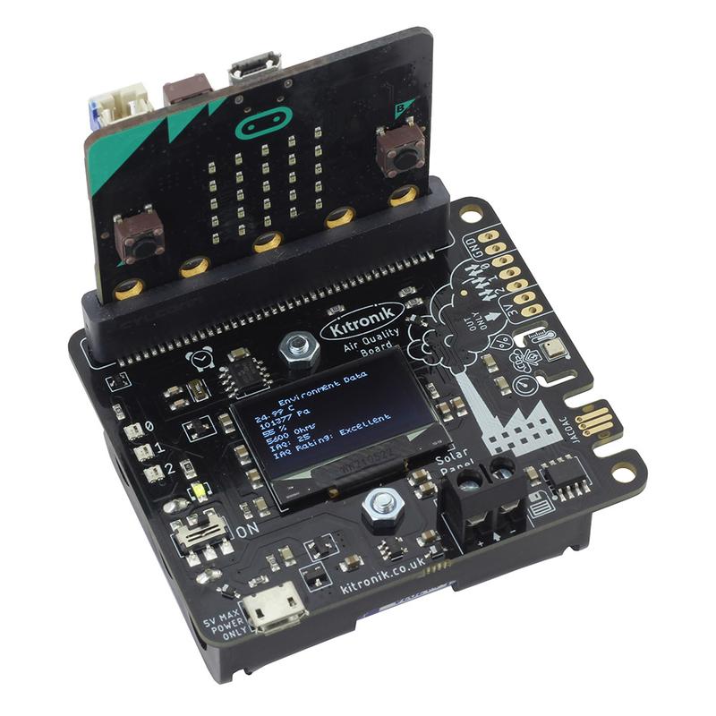 Kitronik Air Quality and Environmental Board for the BBC micro:bit