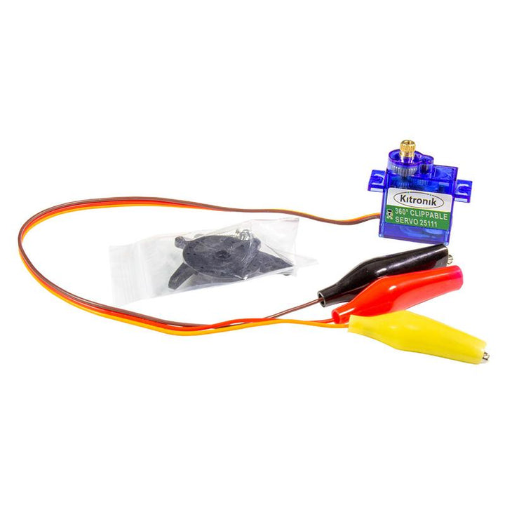 Kitronik Clippable Micro Servo - 360 Degree Rotation