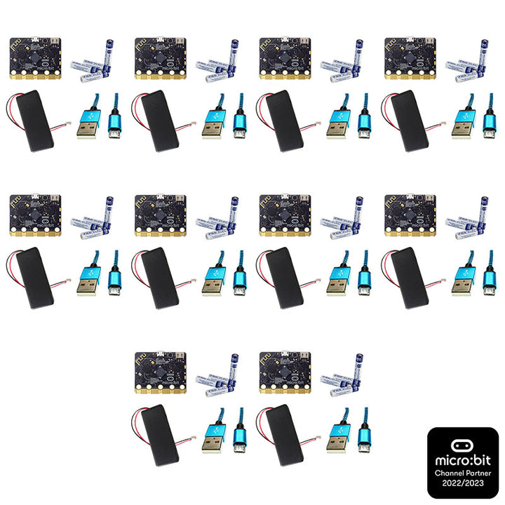 BBC micro:bit v2.21 EX (Bulk Packaging) - 10 Pack USB-A