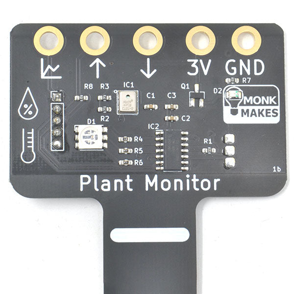 Monk Makes Plant Monitor Closeup