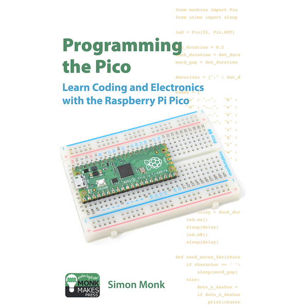 Monk Makes Programing the Pico Front Cover