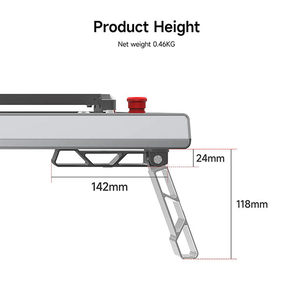 Ortur Laser Master 3 - Foldable Feet Height