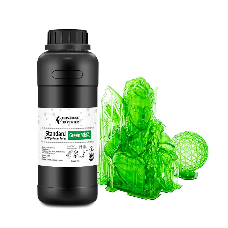 Flashforge Photopolymer Standard Resin - Green