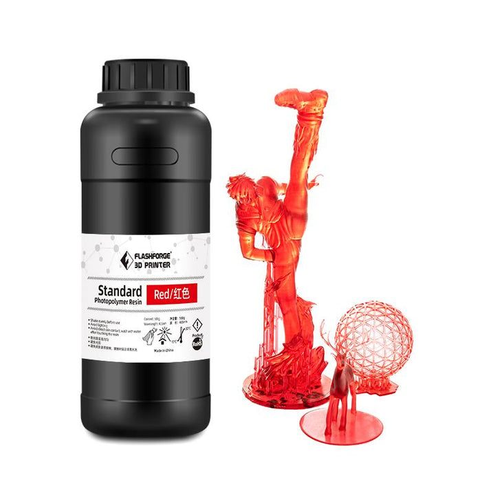 Flashforge Photopolymer Standard Resin - Red