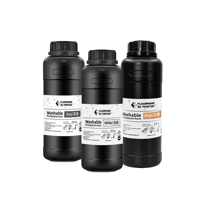 Photopolymer Resin - Flashforge Washable (500ml)