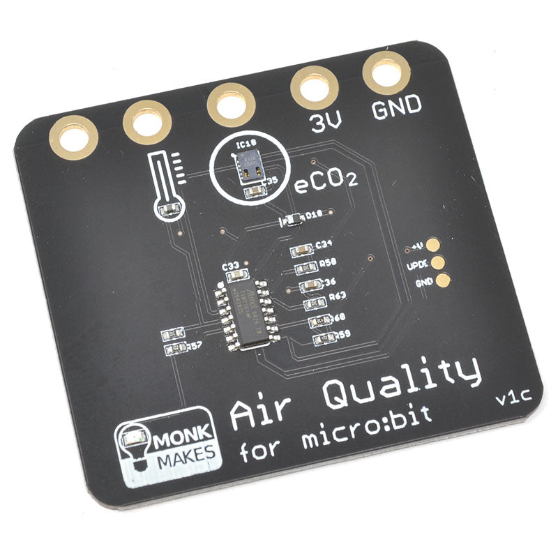 Monk Makes Air Quality Kit Sensor for the BBC micro:bit