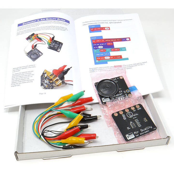 Monk Makes Air Quality Kit Components