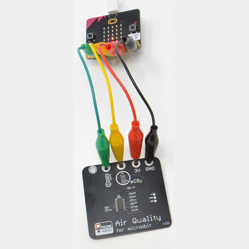 Monk Makes Air Quality Kit for the BBC micro:bit
