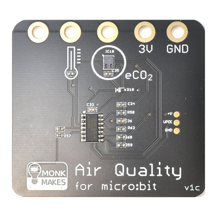 Monk Makes Air Quality Sensor Overhead