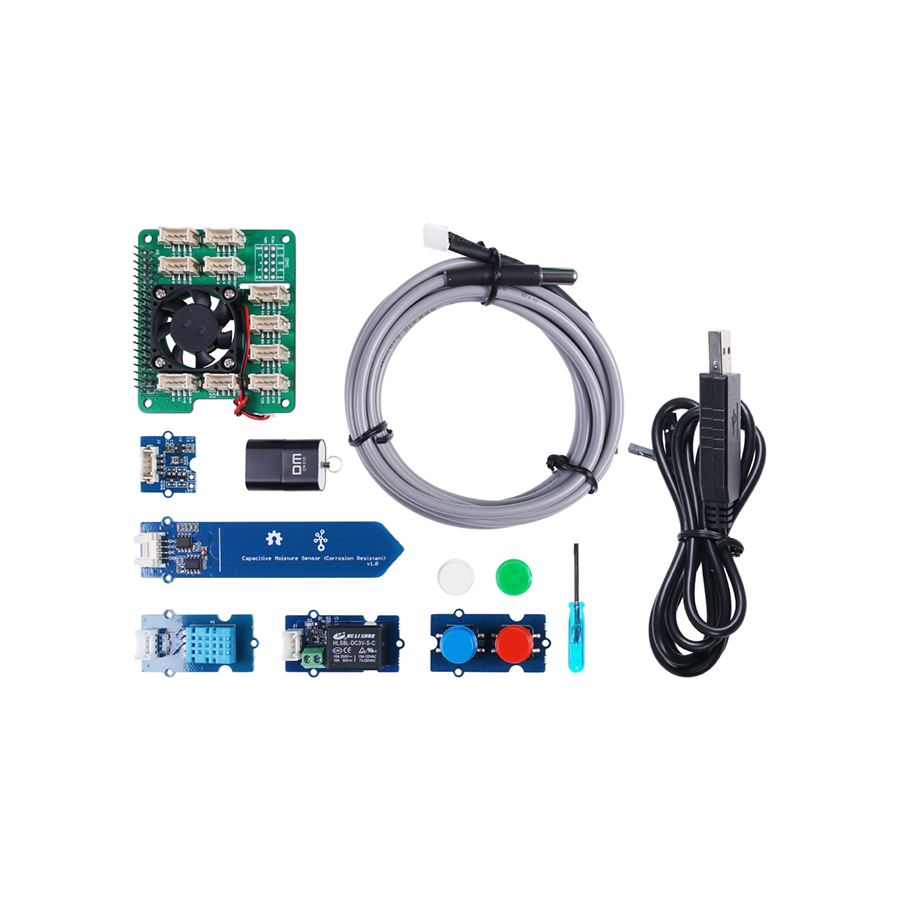 Grove Smart Agriculture Kit for Raspberry Pi 4