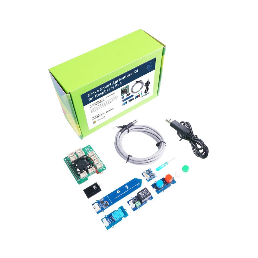 Grove Smart Agriculture Kit for Raspberry Pi 4