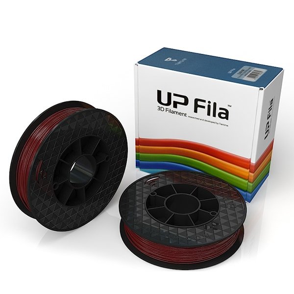 Tiertime UP Premium PLA Filament Burgundy Red